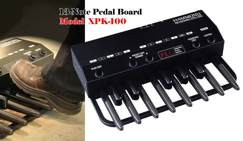 hammond skx pedalboard