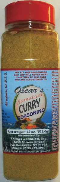 Oscars Seasoning - Curry Seasoning - Oscar's Jerk Seasoning