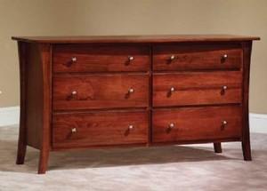 Jr Woodworking Dresser 6 Drawer Std Wood Manhattan Organic Nest