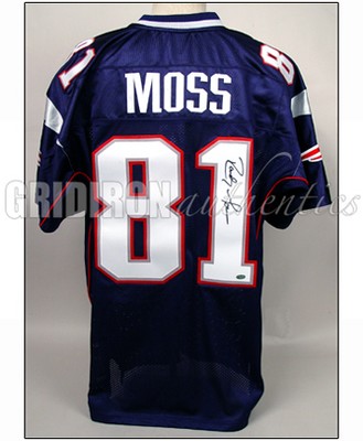 randy moss signed patriots jersey