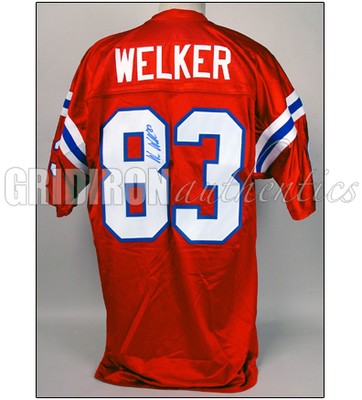 Wes Welker - Wes Welker Autographed Patriots Throwback Jersey ...